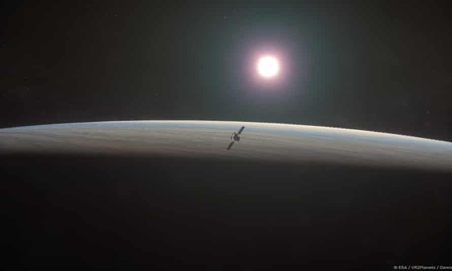 ستعمل مركبة Invitation Orbiter التابعة لوكالة الفضاء الأوروبية على رسم خريطة للسطح من الأعلى.