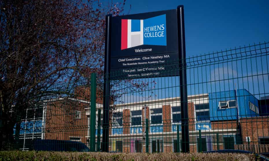 Hewens College in Hillingdon, west London
