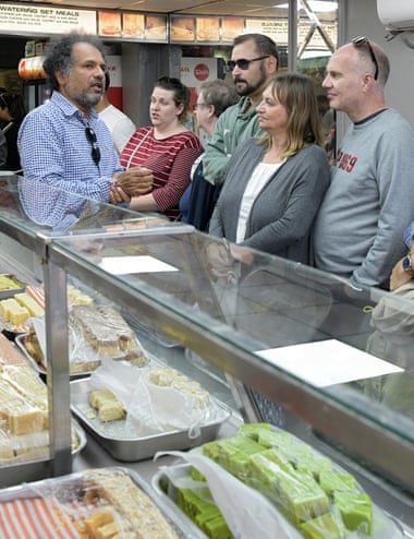 At the New Ambala Sweet and Grill shop in Dunstable Road.