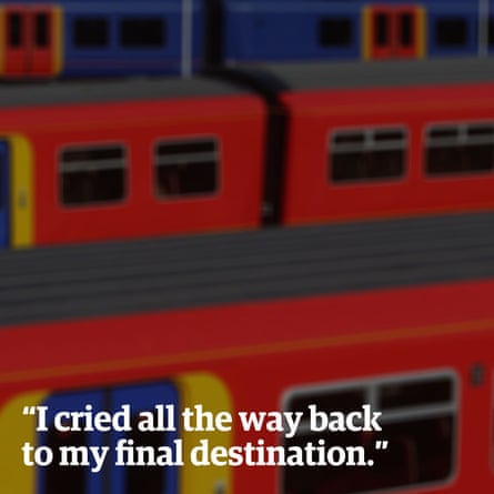 "I cried all the way back to my final destination."