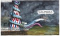 Martin Rowson on politics as an end-of-the-pier show in Clacton – cartoon
