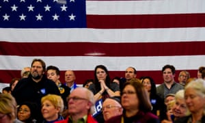 A campaign event for Pete Buttigieg in Davenport, Iowa Friday.