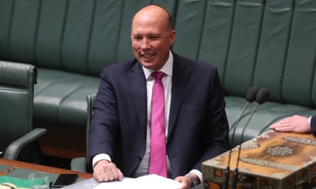 Peter Dutton has been smiling more as part of his bid to soften his image.