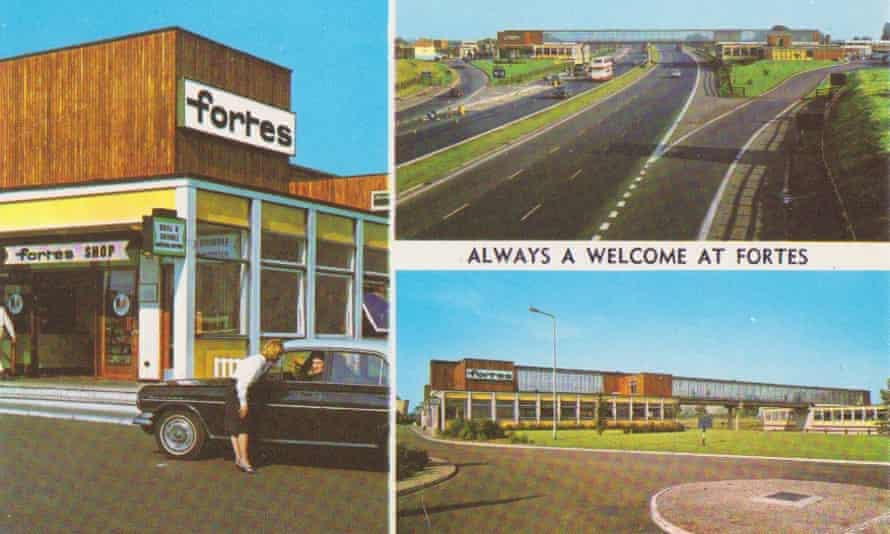A postcard featuring Newport Pagnell, from the 1960s.