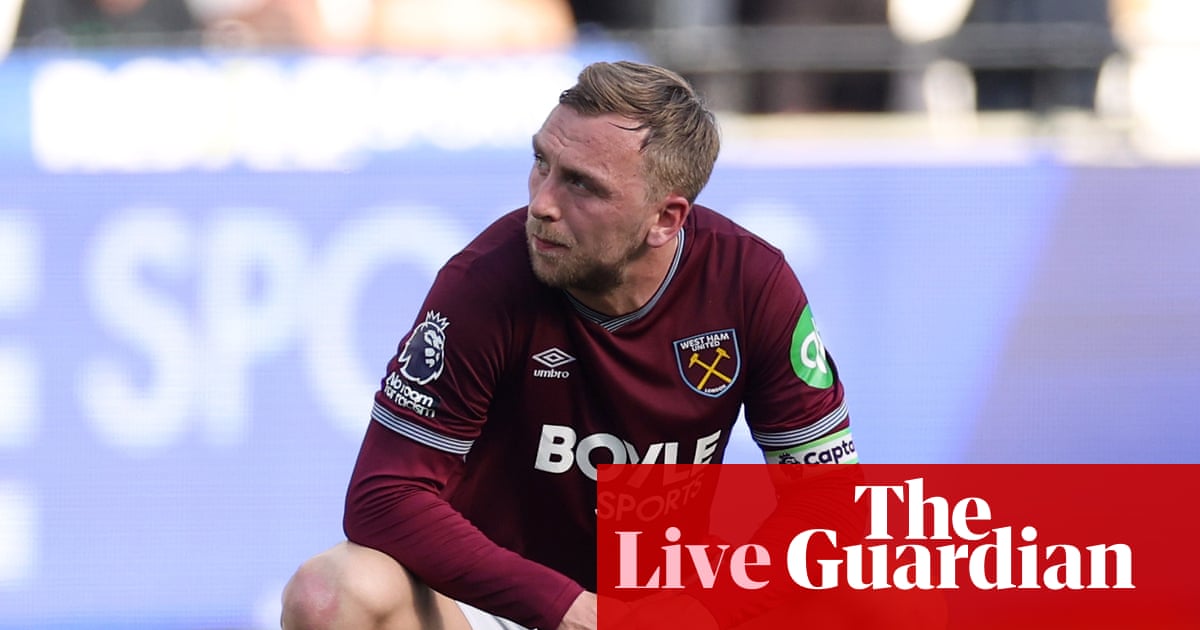 West Ham relegated, European places resolved, Arsenal to lift trophy and Guardiola’s goodbye: Premier League finale – live