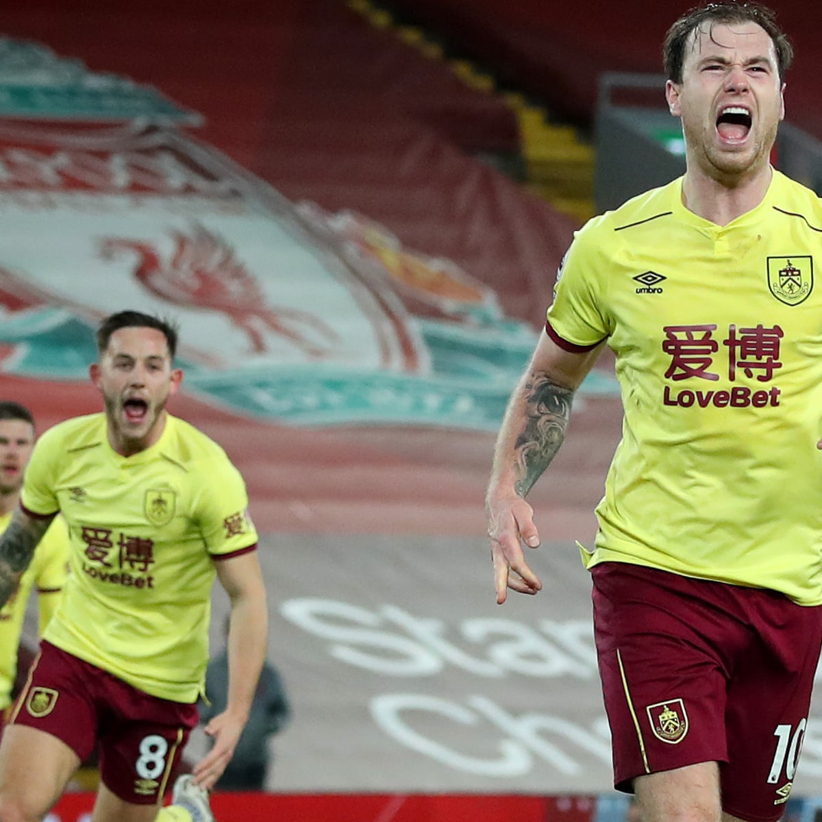 Liverpool 0 1 Burnley Premier League As It Happened Football The Guardian