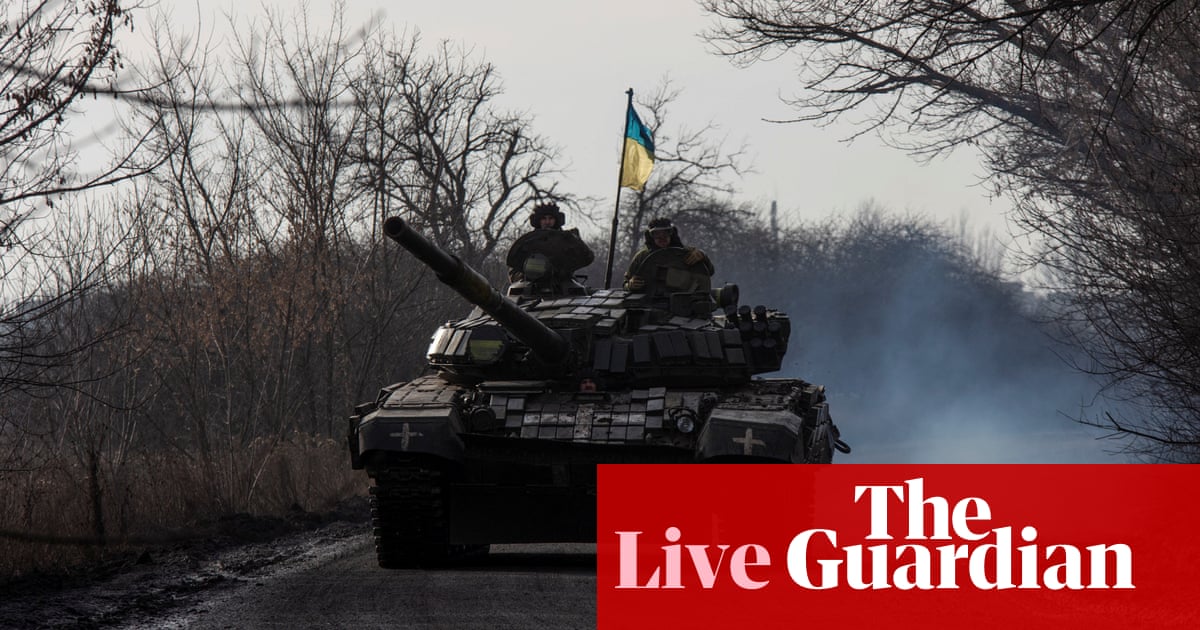 Russia-Ukraine war: Ukrainians to train on Leopard 2 tanks despite lack of agreement on supply – live