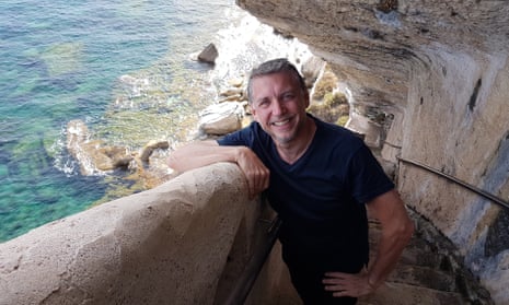 Patrick Gosselin on holiday in Corsica