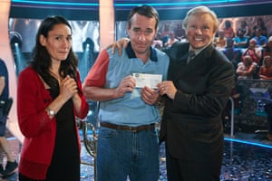 Sian Clifford, Matthew Macfadyen and Michael Sheen in Quiz