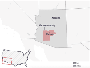 The Arizona County That Could Decide The Future Of Trump And America Us News The Guardian