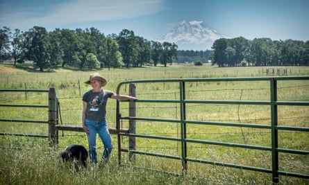 Rancher Becky Harlow Weed. Before she started with Crowd Cow, she sold her beef to high-end butcher shops. She said it was a daunting prospect to always have to try to sell the next steer. Now, she sells three steers to Crowd Cow every four weeks, and gets a steady payment.