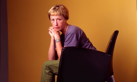 Cindy Sherman, American artist, photographer and film maker, on a visit to the Edinburgh Film Festival in 1997. 
