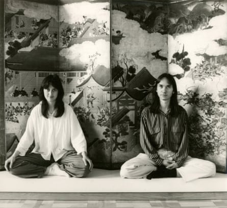 Rarely reachable … the Havels pictured in the late 1980s or early 1990s