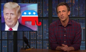 Seth Meyers on GOP-backed Texas lawsuit aiming to overturn Biden’s victory in Pennsylvania: “This is what Trump and the Republican Party obsessively focused on as thousands of Americans die every day from a pandemic they clearly don’t care about.”