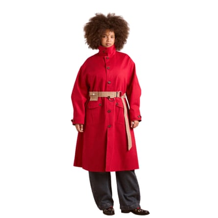 Damson Madder trenchcoat