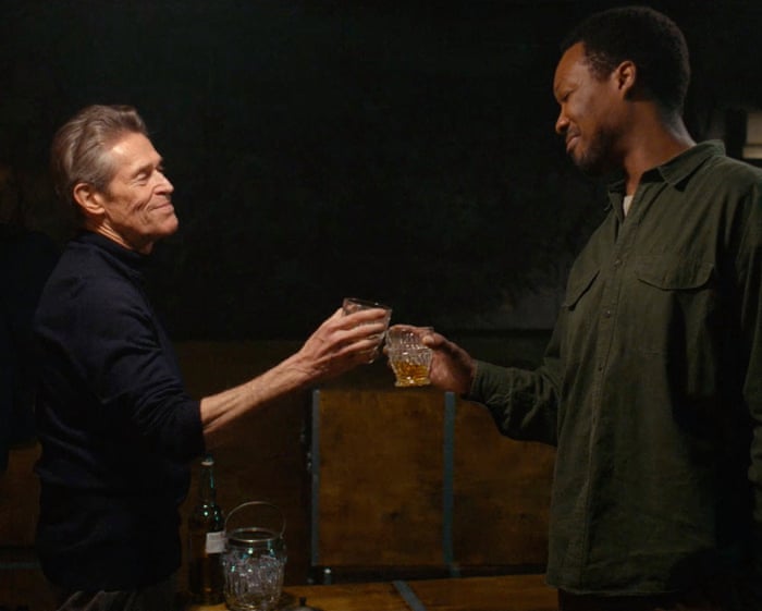 The Man in My Basement review – Willem Dafoe is an unsettling guest in eerie psychodrama