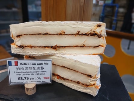Delice de Bougorgne with Lao Gan Ma Chilli Crisp by Calder Cheese