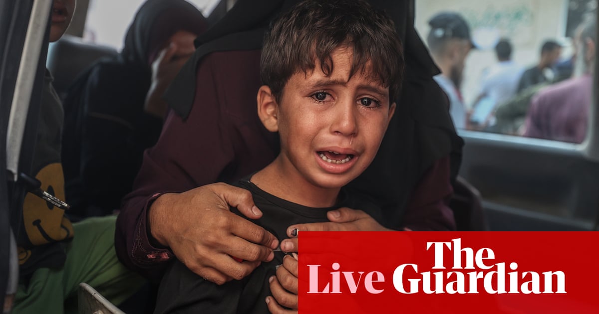 Gaza health system overwhelmed by casualties at aid distributions, says Red Cross – Middle East crisis live