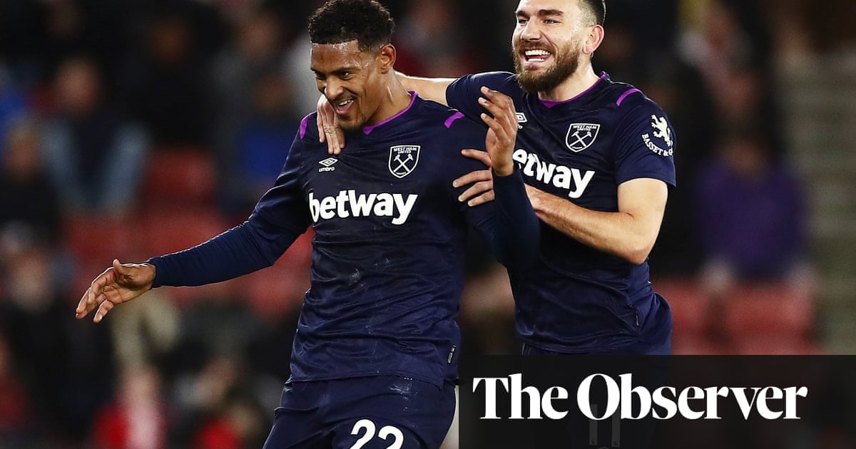 Sébastien Haller fires West Ham to crucial victory over Southampton