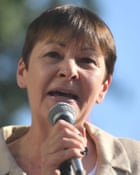 Green party co-leader Caroline Lucas