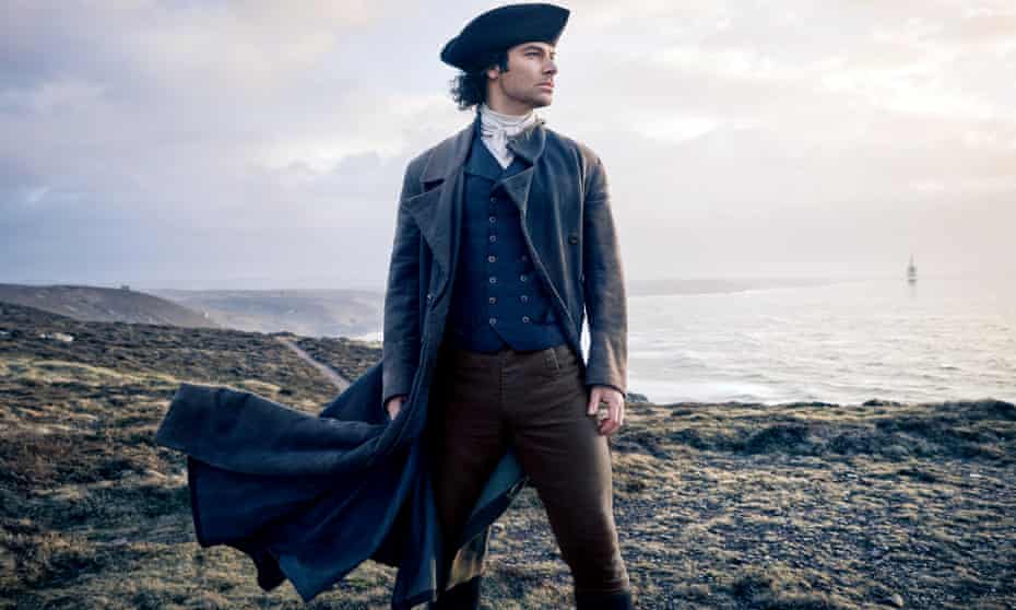 Aidan Turner as Ross Poldark. At its peak almost 10m people were watching the first series of the BBC show