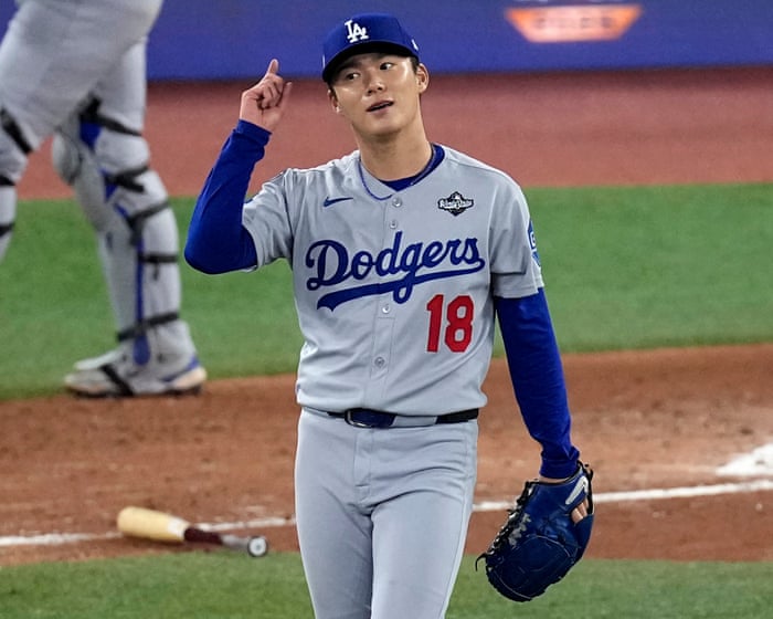 Dodgers hit back as Yamamoto hurls first World Series complete game since 2015