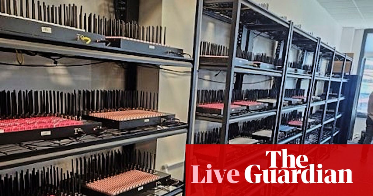 Secret Service says it dismantled imminent telecommunications threat' near UN general assembly ahead of Trump speech live