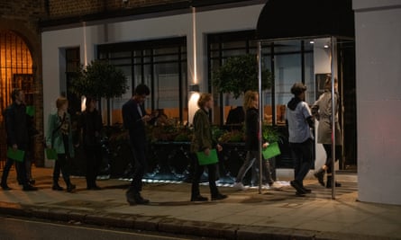 Animal Rebellion activists enter Gordon Ramsay’s Chelsea restaurant.