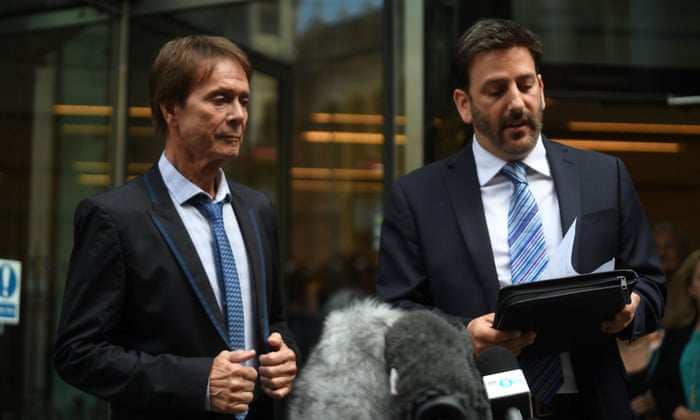 Cliff Richard wins £210,000 in damages over BBC privacy case | BBC | The Guardian