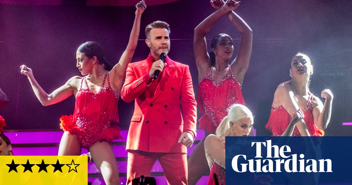 Gary Barlow review – impossible not to love pop’s embarrassing dad