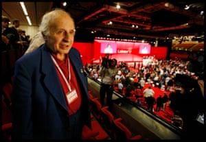 Walter Wolfgang at the 2005 Labour party conference