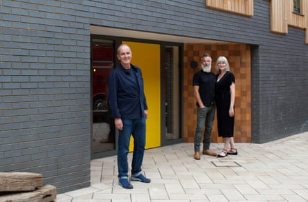 McCloud with two contributors from Grand Designs’ 20th series.