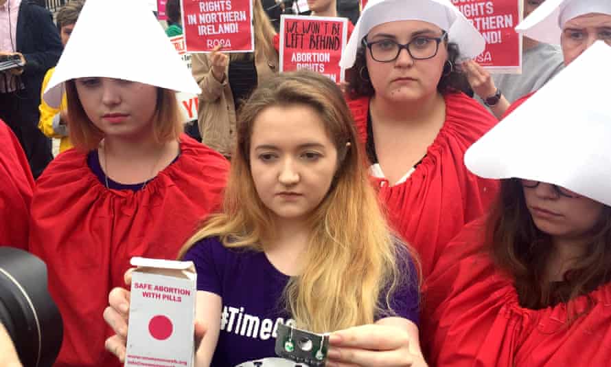 Activists Take Abortion Pills During Pro Choice Rally In Belfast Abortion The Guardian Activists Take Abortion Pills During Pro Choice Rally In Belfast Abortion The Guardian