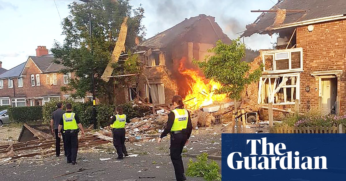 Casualties reported after house destroyed in Birmingham explosion
