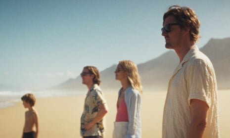 Dylan Torrell, Jack Farthing, Stacy Martin and Sam Riley in Islands
