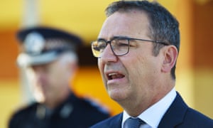 South Australian premier Steven Marshall