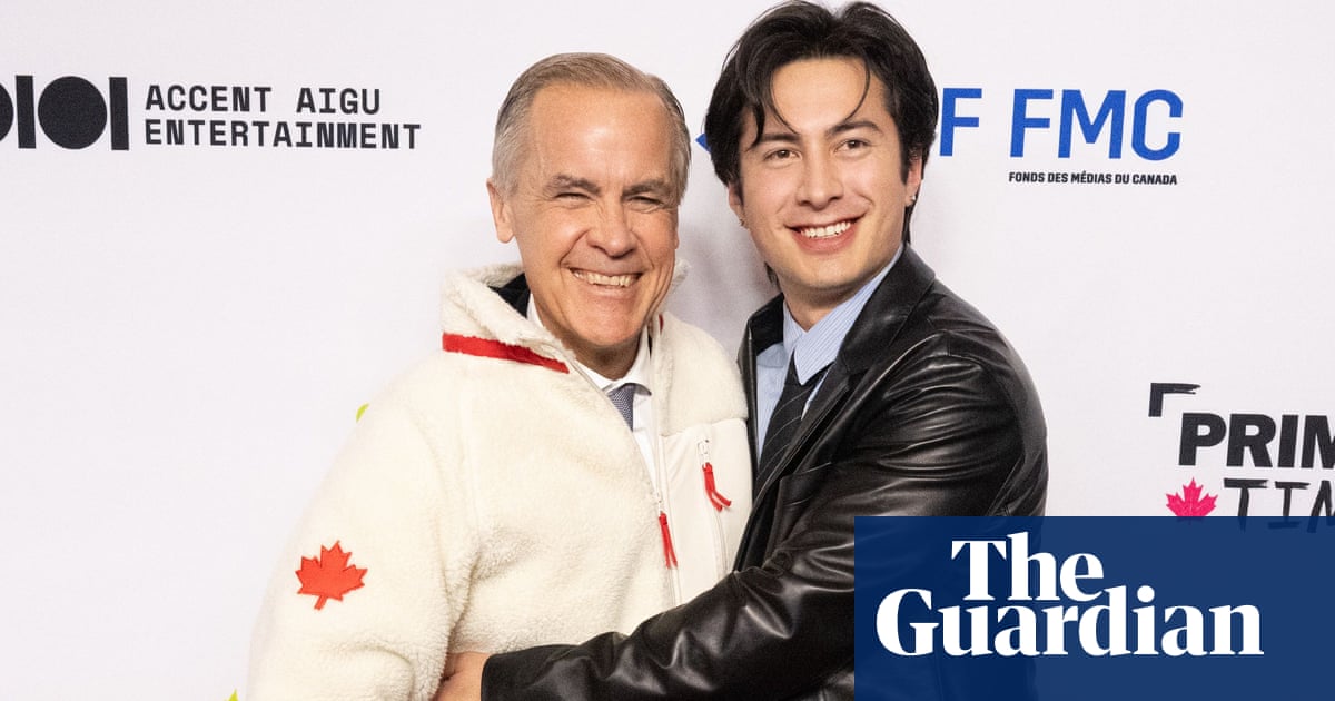 ‘Do the leg thing’: Mark Carney jokes with Heated Rivalry star on red carpet