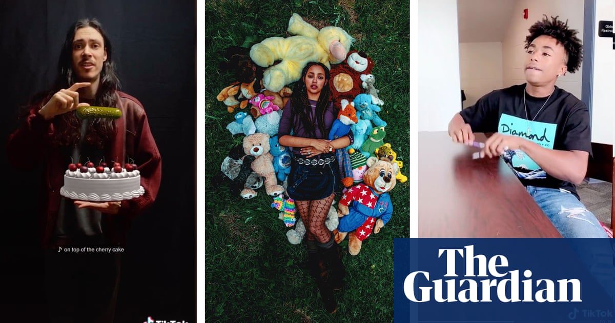 Pen-banging crooners and songs about broccoli: TikTok’s outlandish take on pop