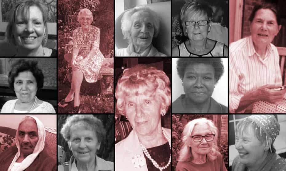 Some of the victims, first column, top to bottom: Judith Nibbs, Palmira Silva, Riasat Bi; second column, top to bottom: Rosina Coleman, Norma Bell; third column, top to bottom: Ruby Wilson, Nellie Geraghty; fourth column, top to bottom: Ruth Williams, Eulin Hastings, Lea Adri-Soejoko; fifth column, top to bottom: Paula Castle, Iris Owens