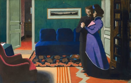 Visionary … La Visite (1899) by Félix Vallotton.