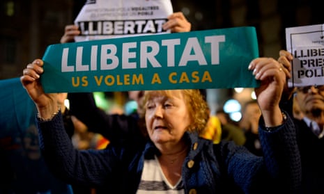 Catalan protester.