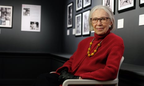 Marilyn Stafford at a retrospective of her work at the Brighton Museum and Art Gallery in 2022
