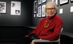 Marilyn Stafford at a retrospective of her work at the Brighton Museum &amp; Art Gallery last year.