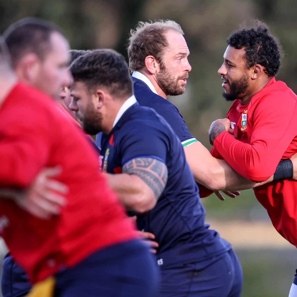 Warren Gatland turns up heat in Lions training and takes swipe at South Africa | British & Irish Lions | The Guardian