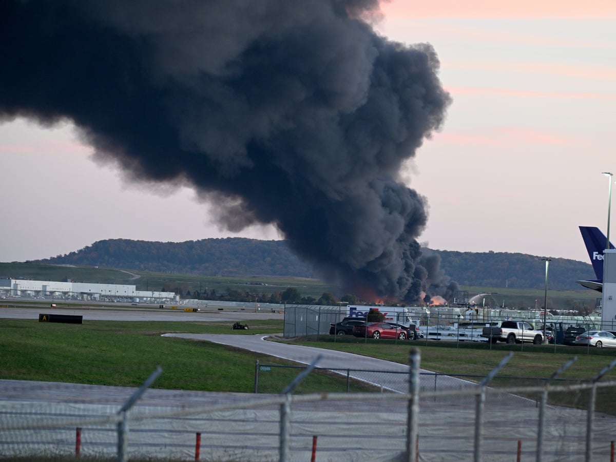 At least four dead and 11 injured after UPS plane crashes near a Kentucky airport | Kentucky | The Guardian