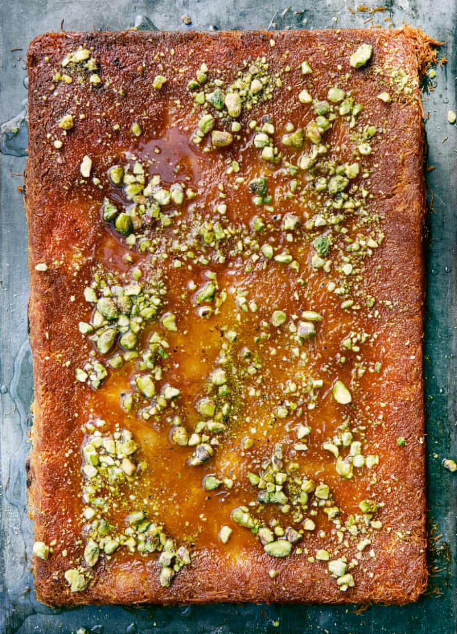 Knafeh nabulseyeh, by Sami Tamimi and Tara Wigley