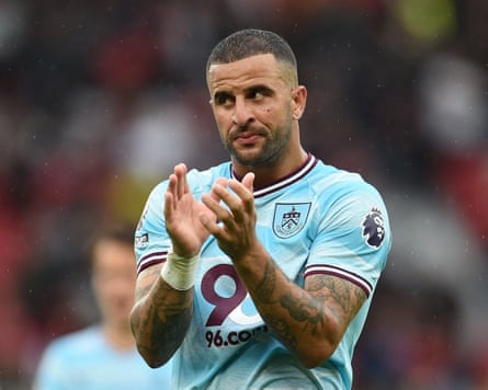 Kyle Walker in Burnley kit