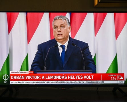 The Hungarian prime minister Viktor Orbán