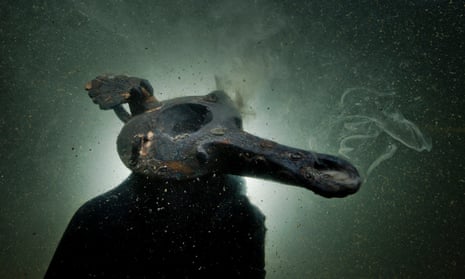 Oil lamp found amid submerged ruins of Thonis-Heracleion and Canopus