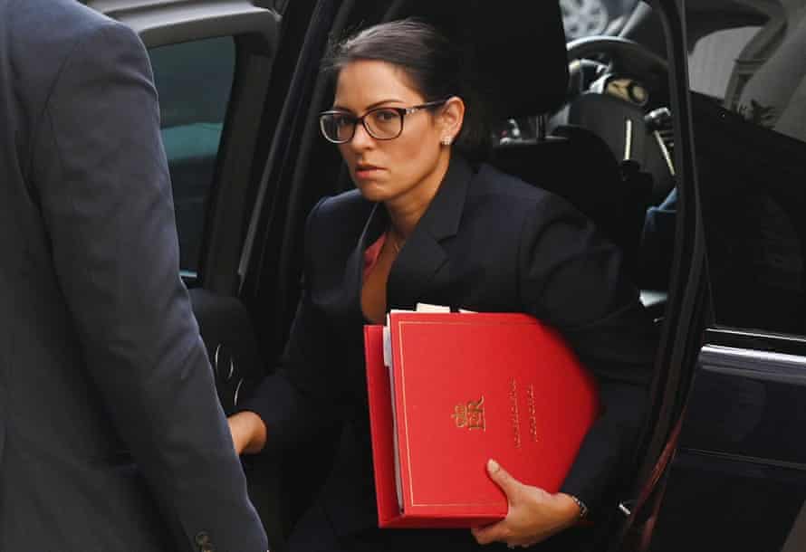 Home secretary Priti Patel.